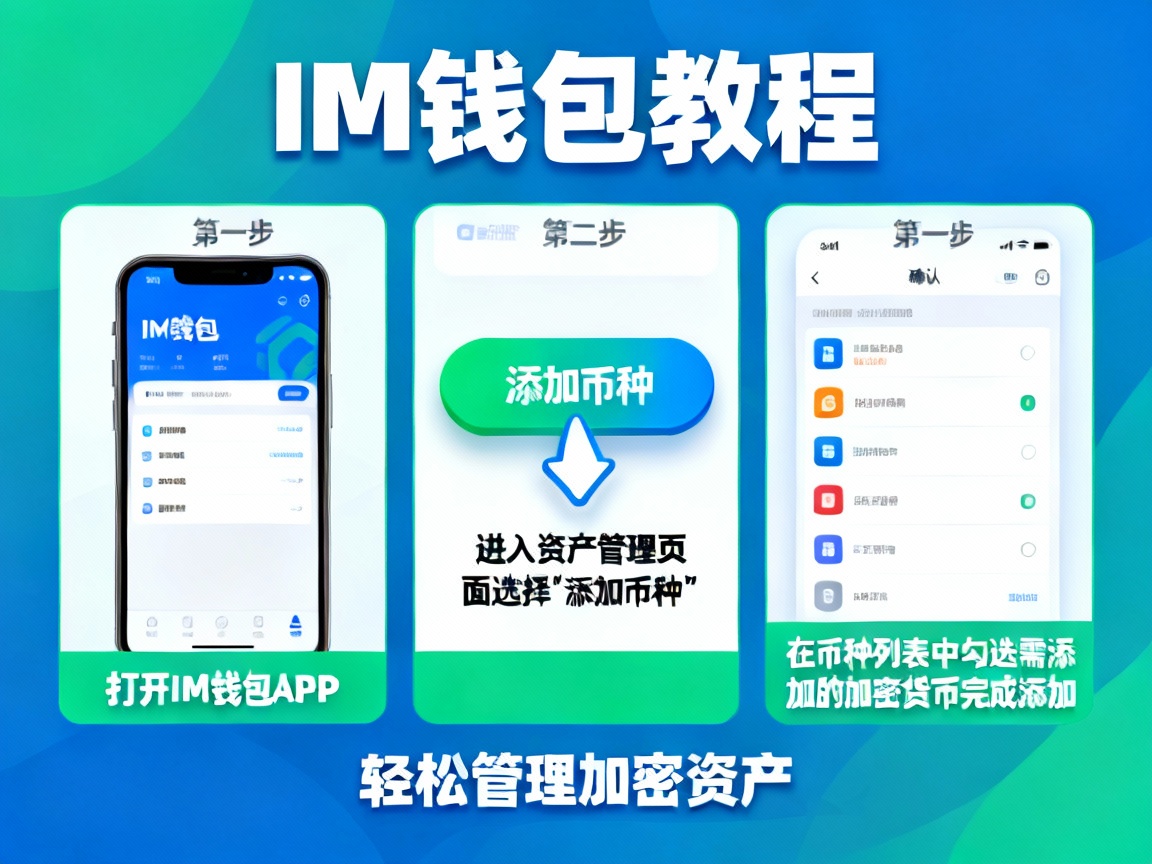 IM钱包教程，一步步教你如何添加币种，轻松管理加密资产