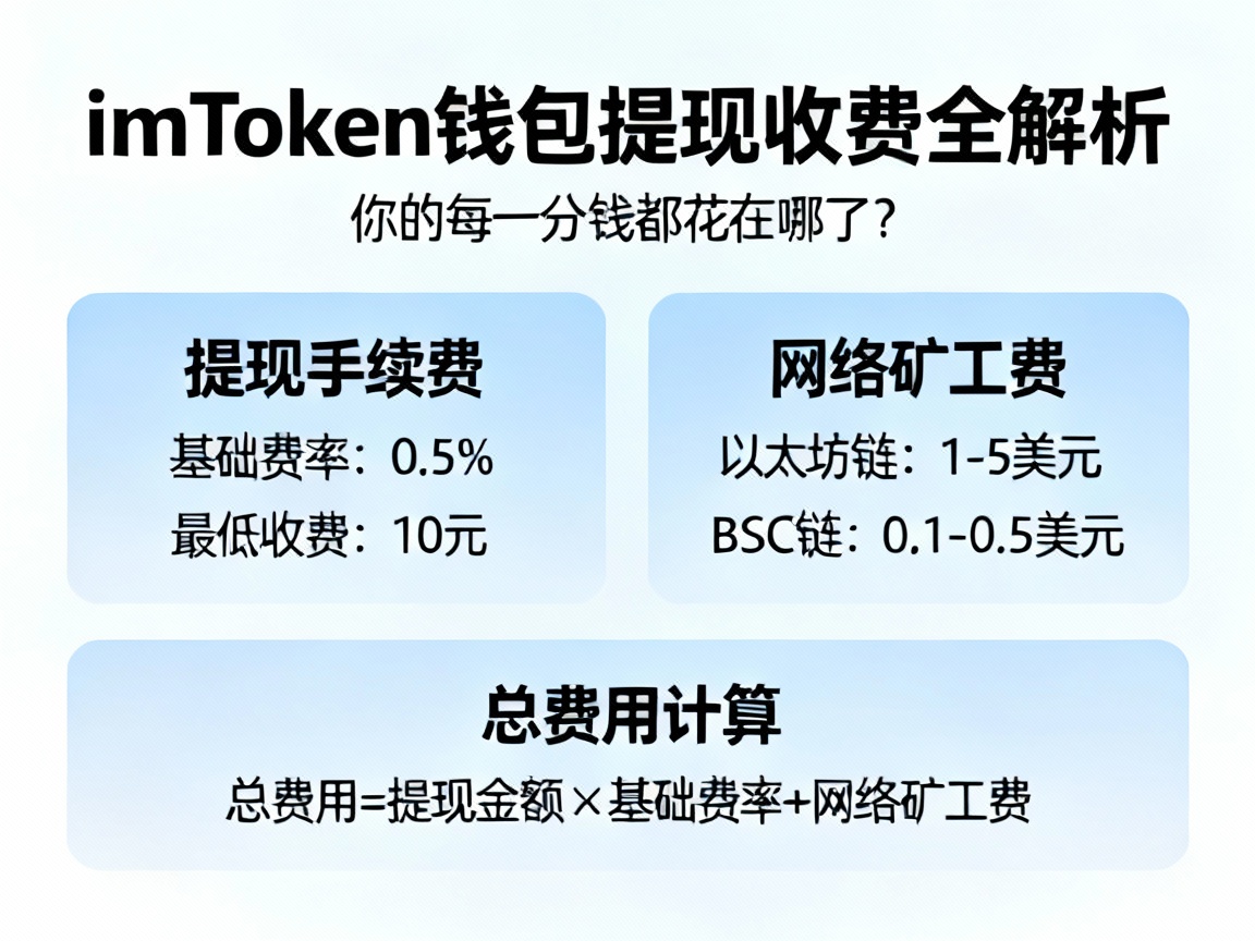 imToken钱包提现收费全解析，你的每一分钱都花在哪了？