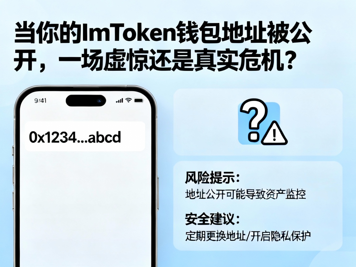 当你的ImToken钱包地址被公开，一场虚惊还是真实危机？