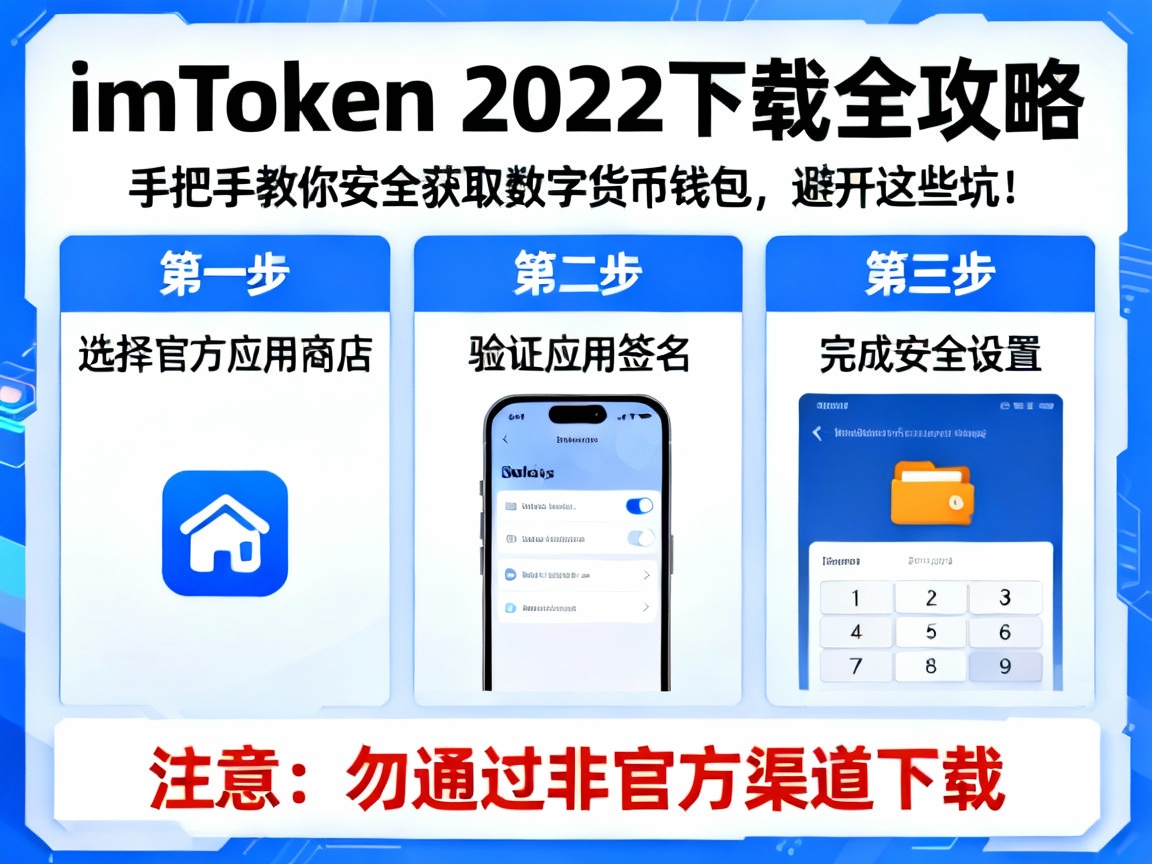 imToken 2022下载全攻略，手把手教你安全获取数字货币钱包，避开这些坑！