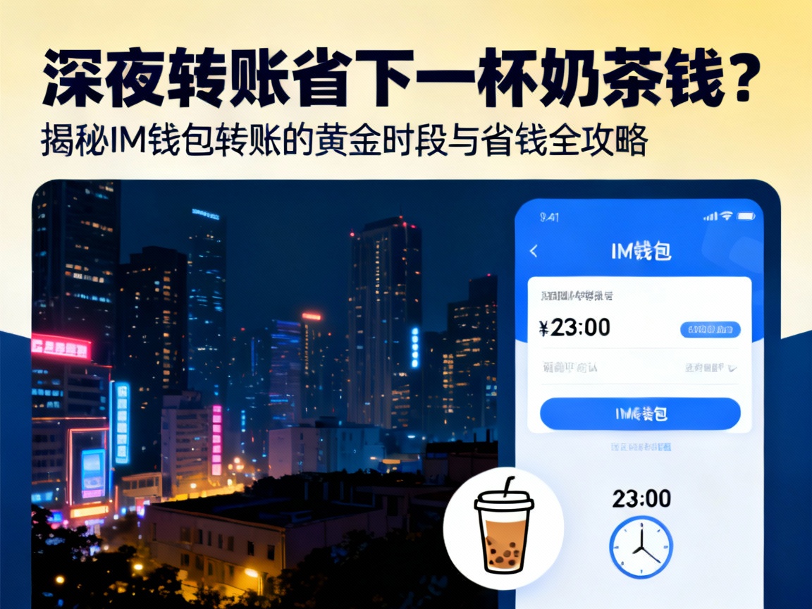 深夜转账省下一杯奶茶钱？揭秘IM钱包转账的黄金时段与省钱全攻略
