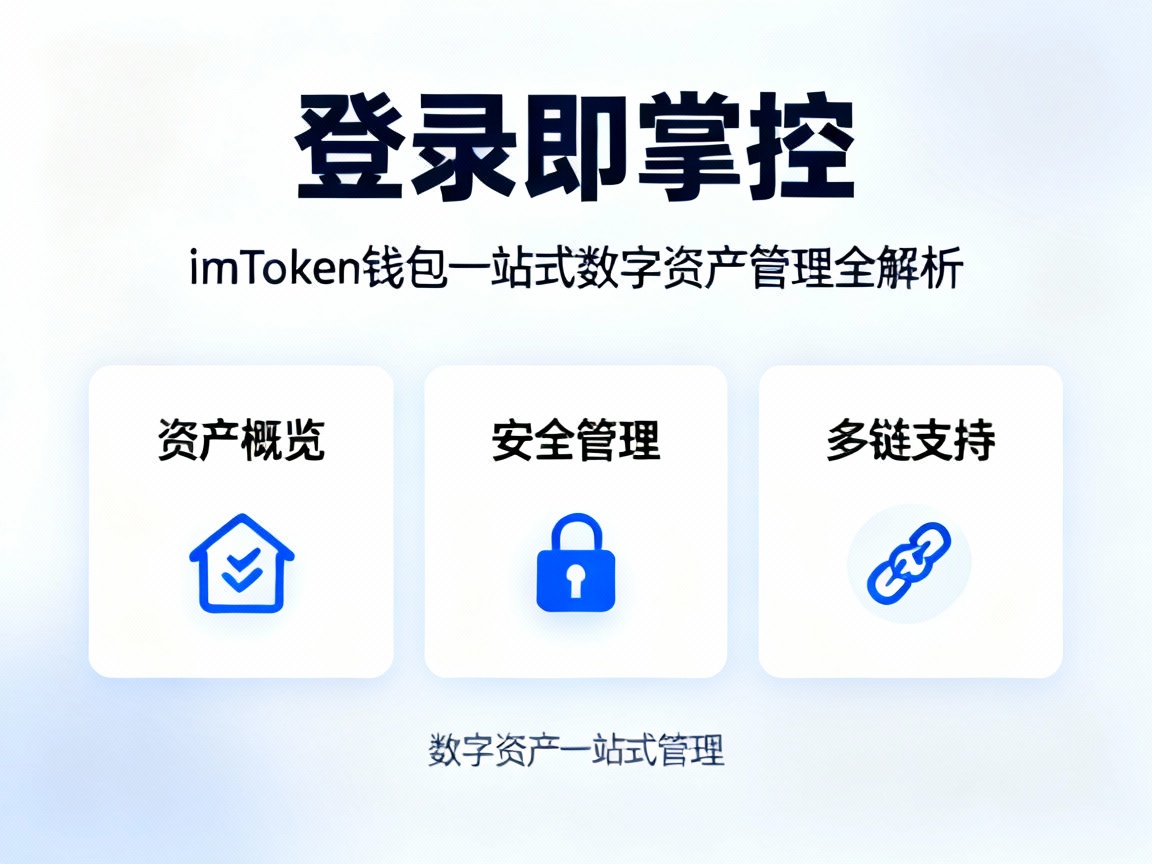 登录即掌控，imToken钱包一站式数字资产管理全解析