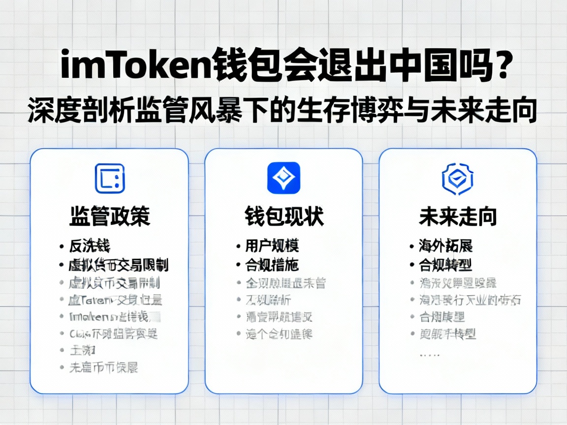imToken钱包会退出中国吗？深度剖析监管风暴下的生存博弈与未来走向