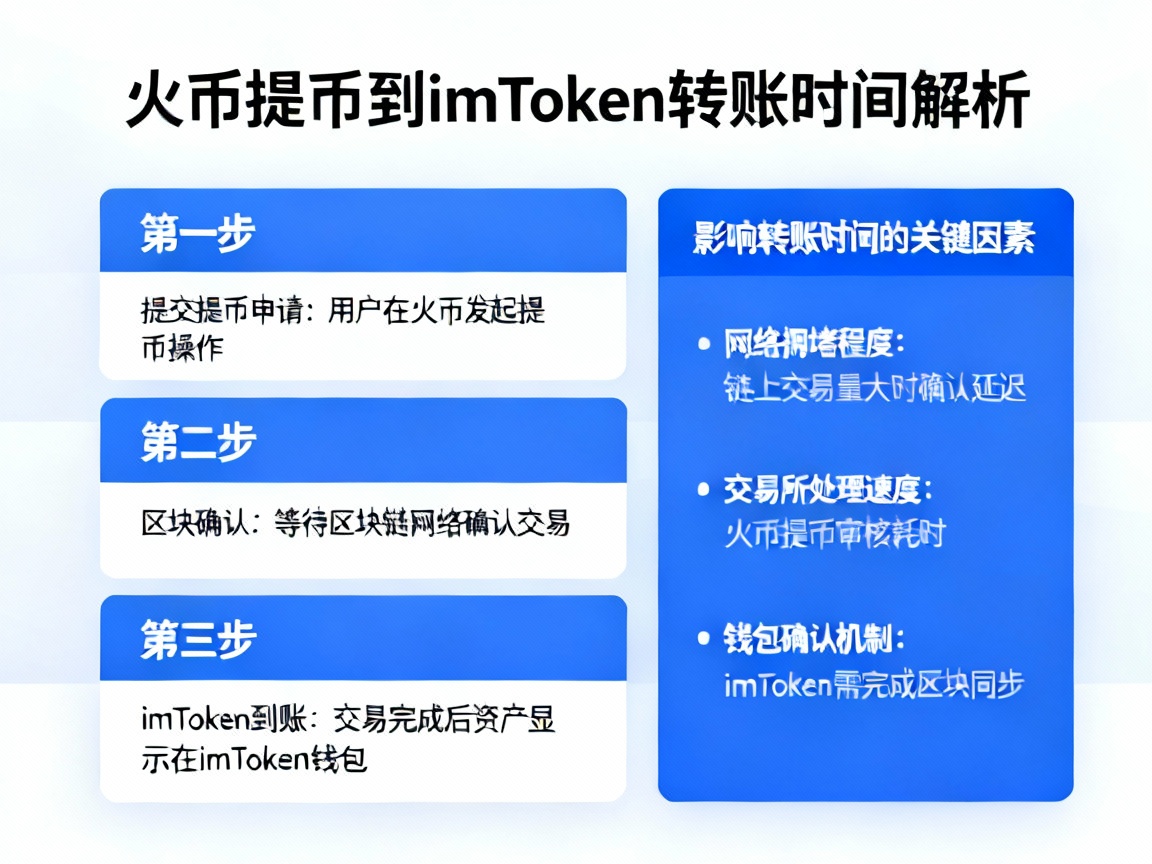 火币提币到imToken要多久？深入解析转账时间与关键因素