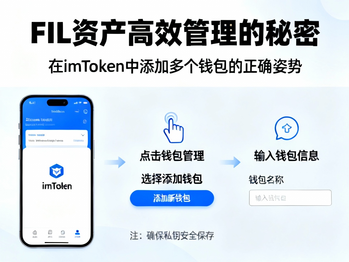 FIL资产高效管理的秘密，在imToken中添加多个钱包的正确姿势