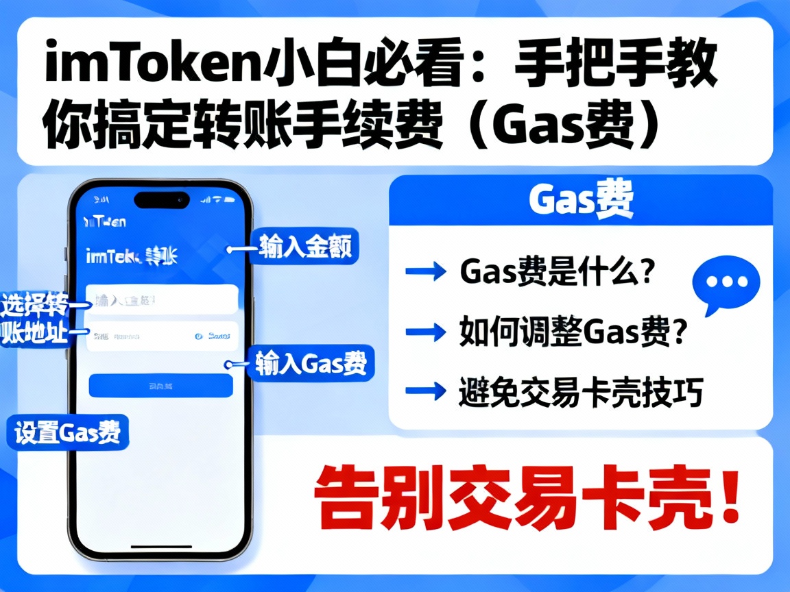 imToken 小白必看，手把手教你搞定转账手续费（Gas费）告别交易卡壳！