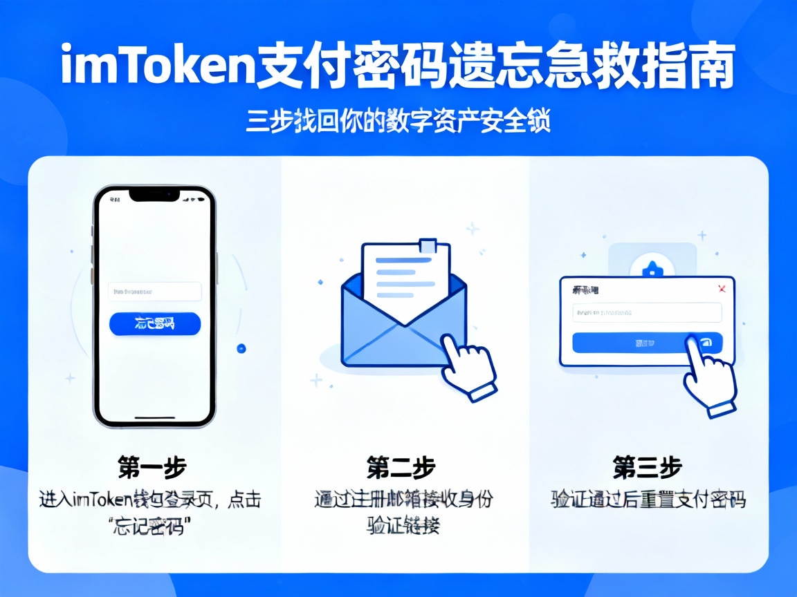 imToken支付密码遗忘急救指南，三步找回你的数字资产安全锁