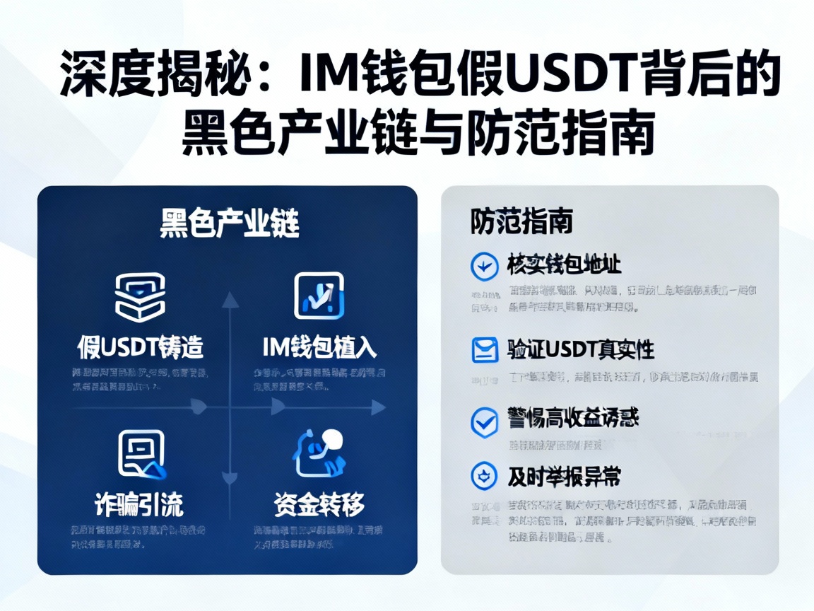 深度揭秘，IM钱包假USDT背后的黑色产业链与防范指南