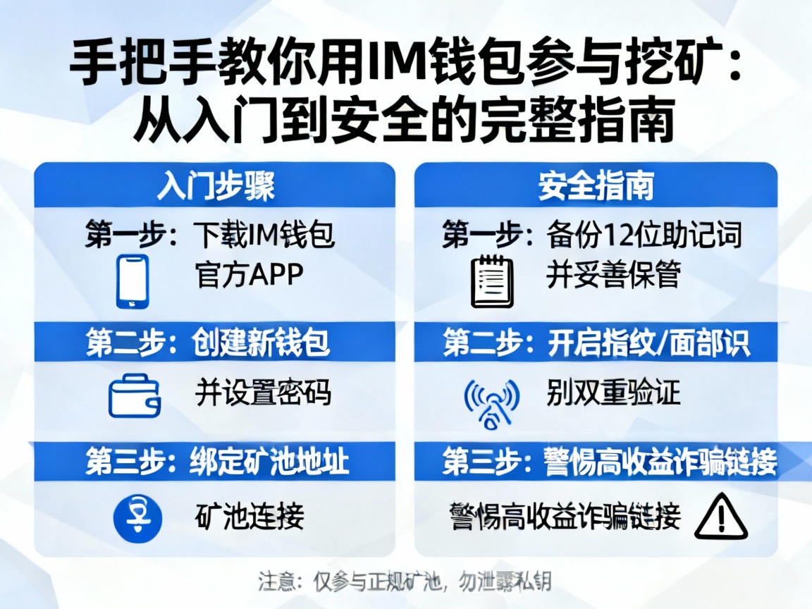 手把手教你用IM钱包参与挖矿，从入门到安全的完整指南