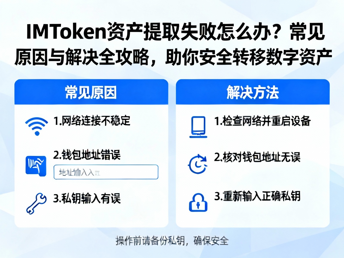 IMToken资产提取失败怎么办？常见原因与解决全攻略，助你安全转移数字资产