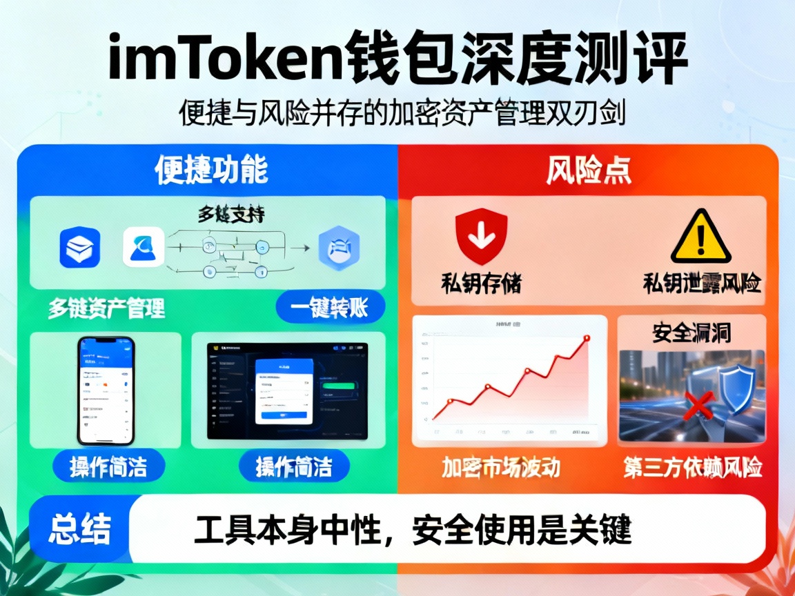 imToken钱包深度测评，便捷与风险并存的加密资产管理双刃剑