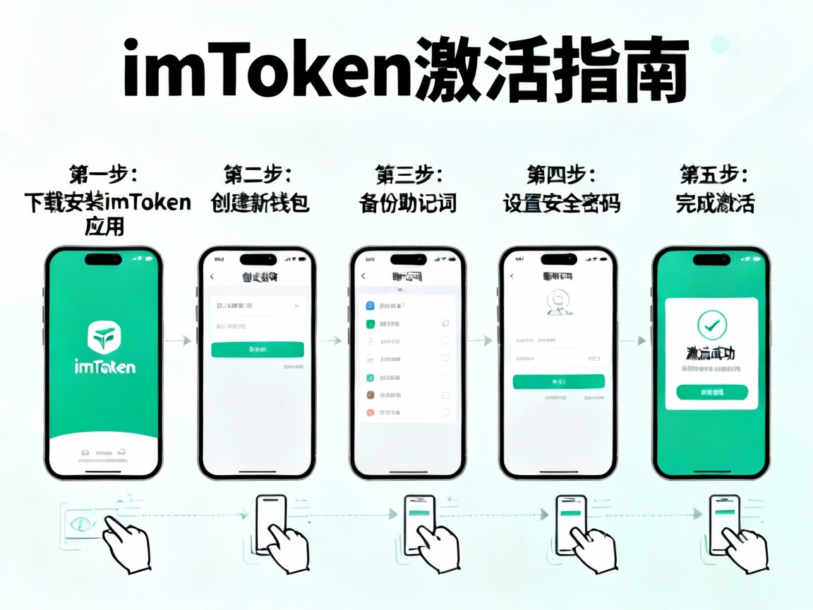 imToken激活指南，一步步教你安全设置数字钱包，开启加密货币之旅
