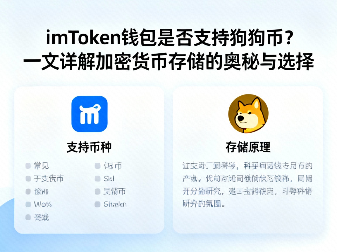 imToken钱包是否支持狗狗币？一文详解加密货币存储的奥秘与选择
