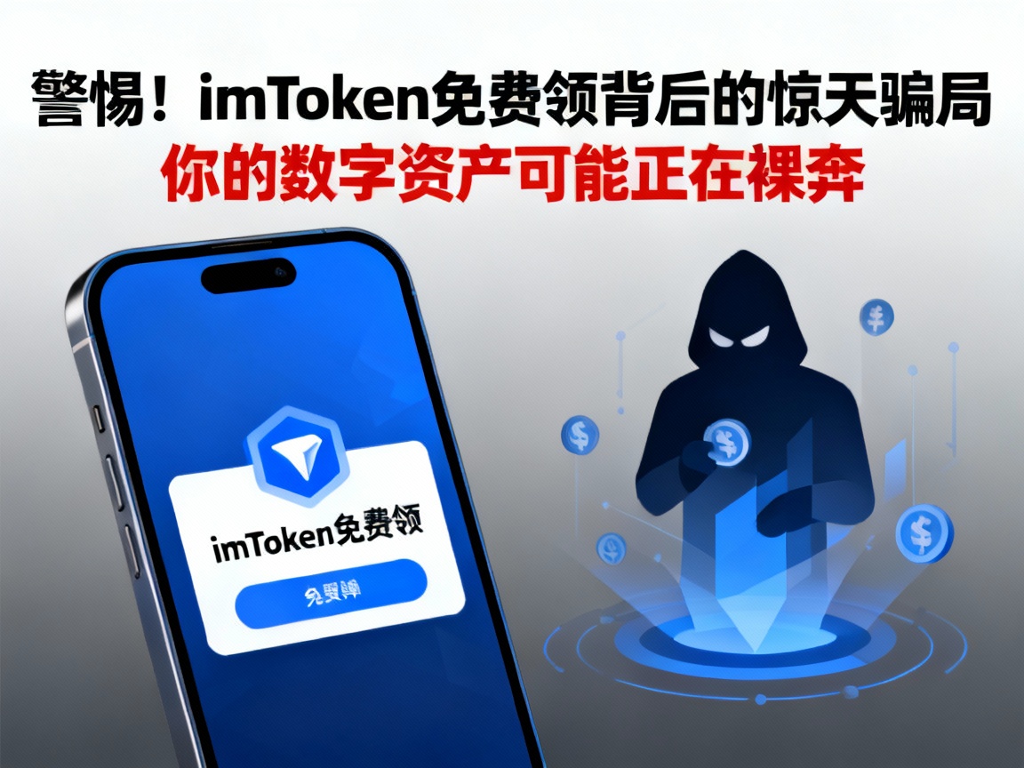 警惕！imToken免费领背后的惊天骗局，你的数字资产可能正在裸奔