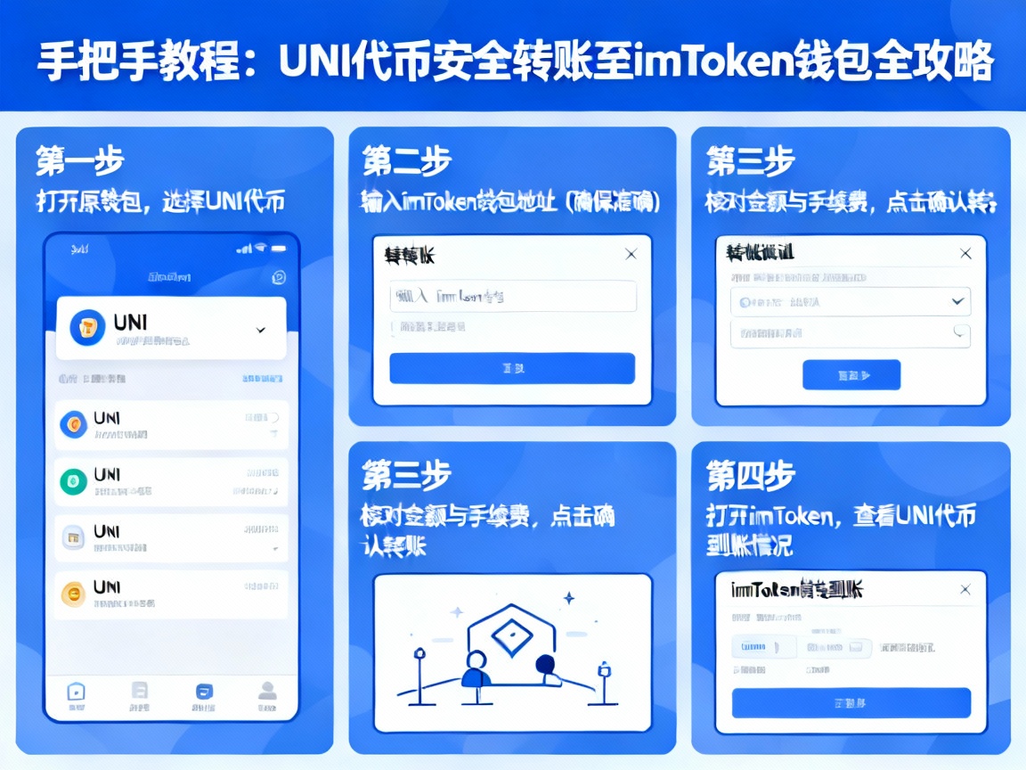 手把手教程，UNI代币安全转账至imToken钱包全攻略