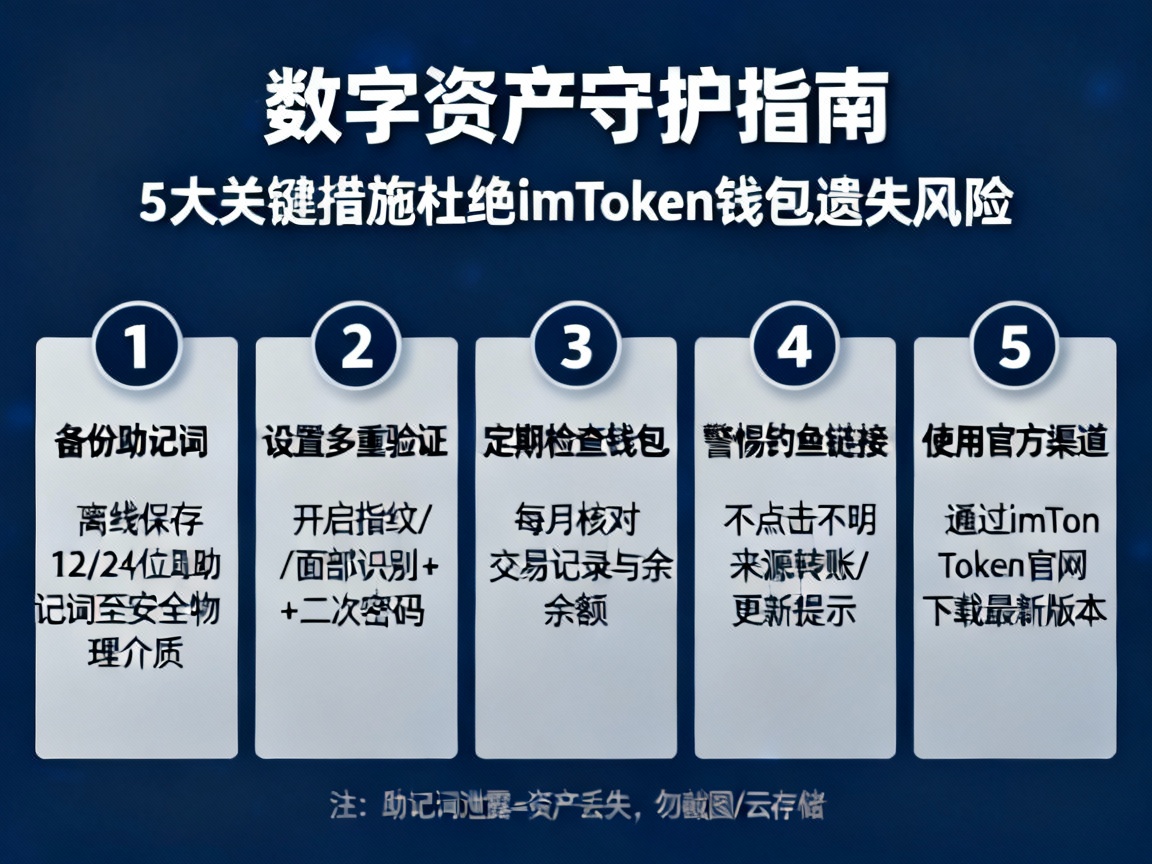 数字资产守护指南，5大关键措施杜绝imToken钱包遗失风险