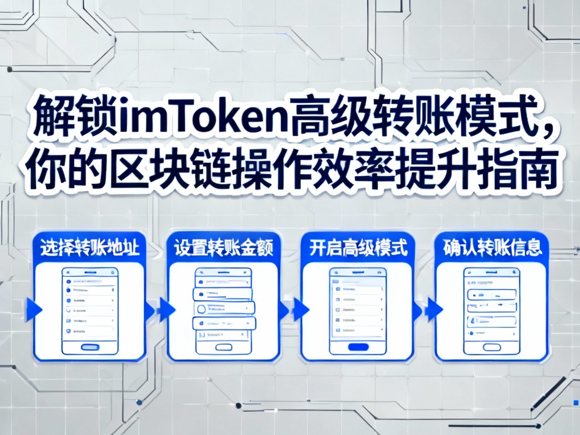 解锁imToken高级转账模式，你的区块链操作效率提升指南