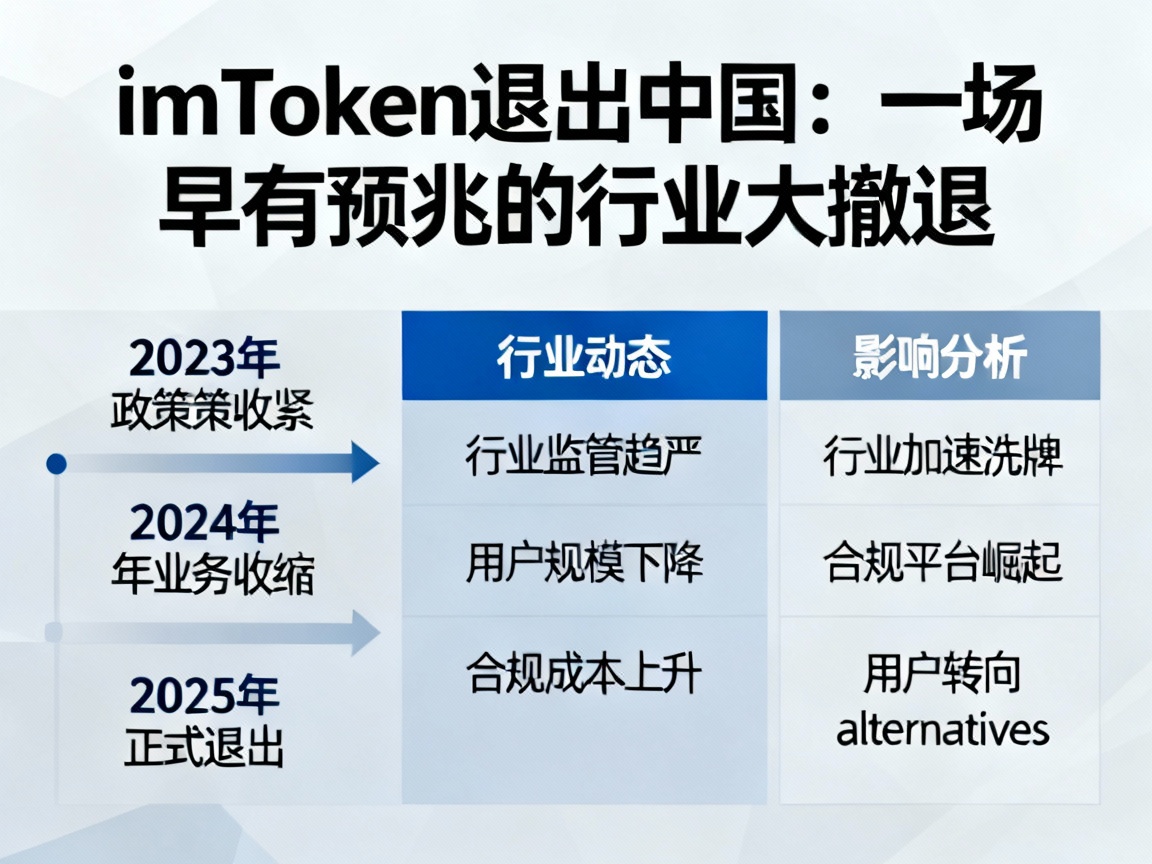 imToken退出中国，一场早有预兆的行业大撤退