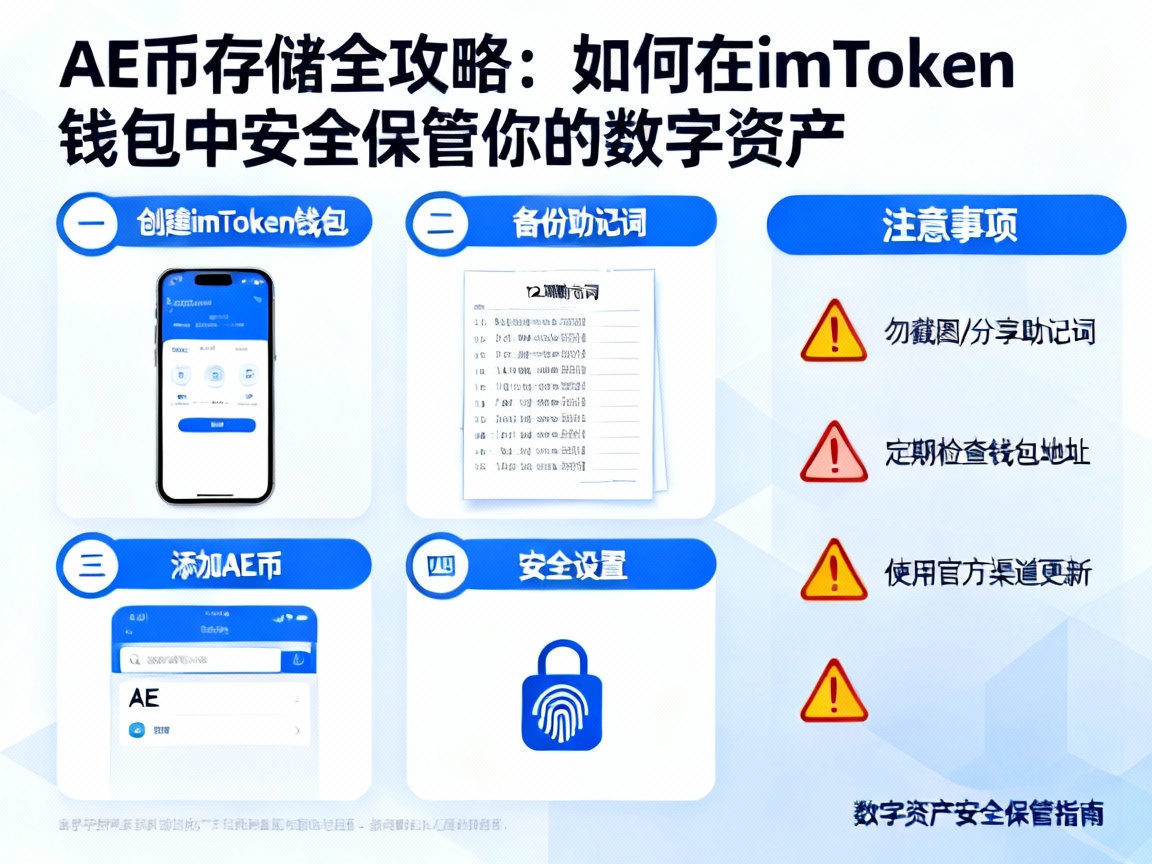 AE币存储全攻略，如何在imToken钱包中安全保管你的数字资产
