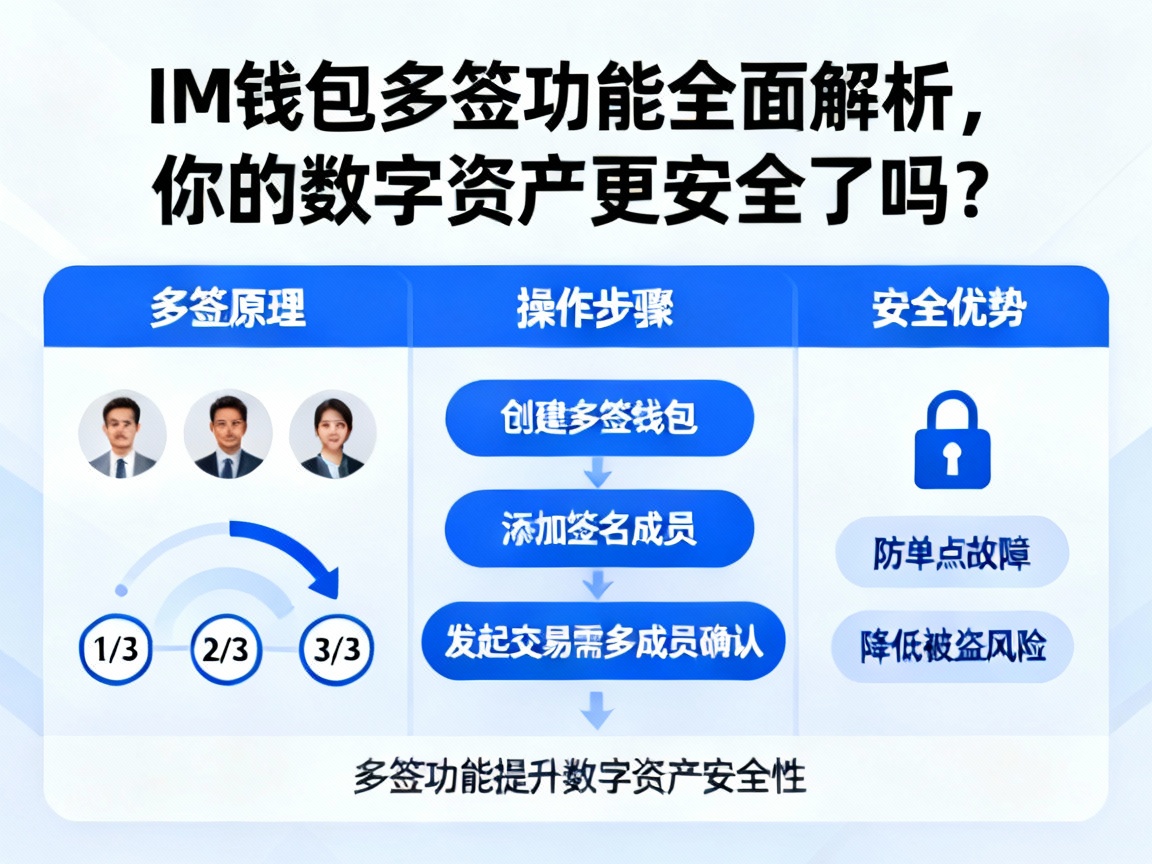 IM钱包多签功能全面解析，你的数字资产更安全了吗？