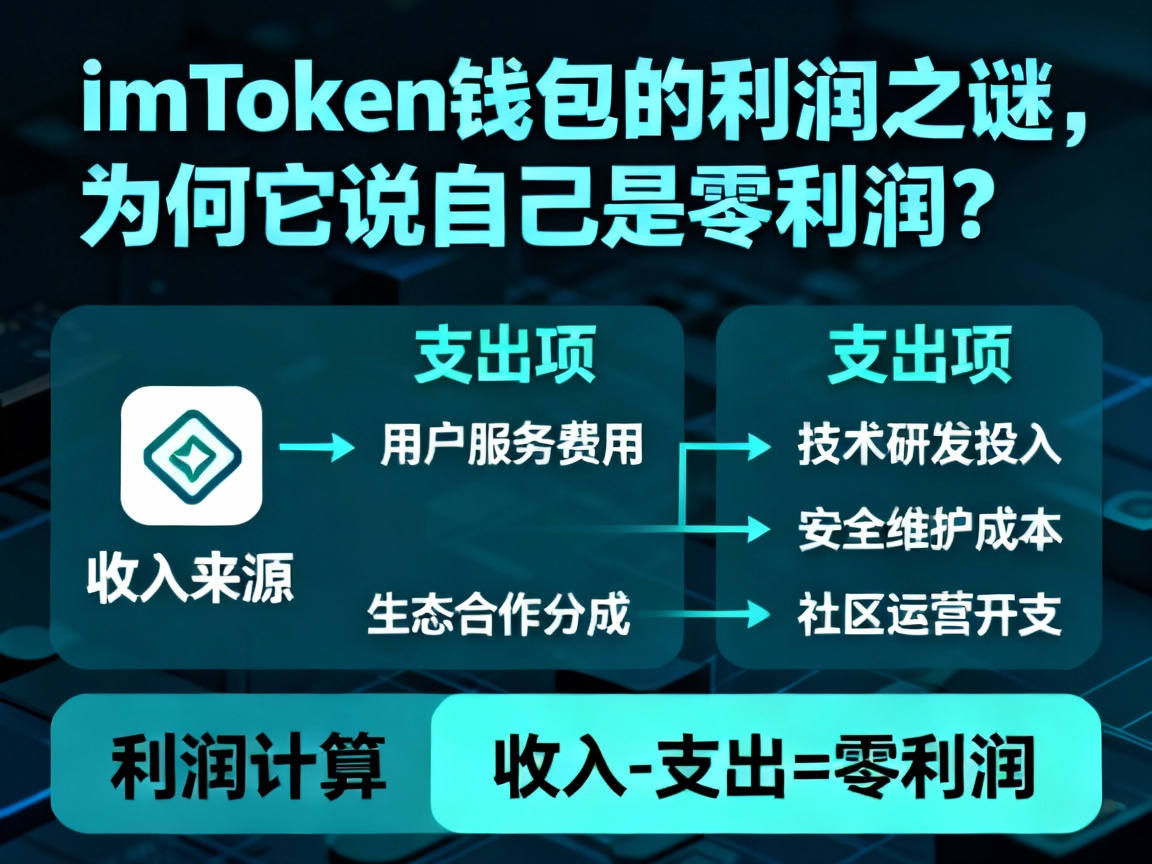 imToken钱包的利润之谜，为何它说自己是零利润？