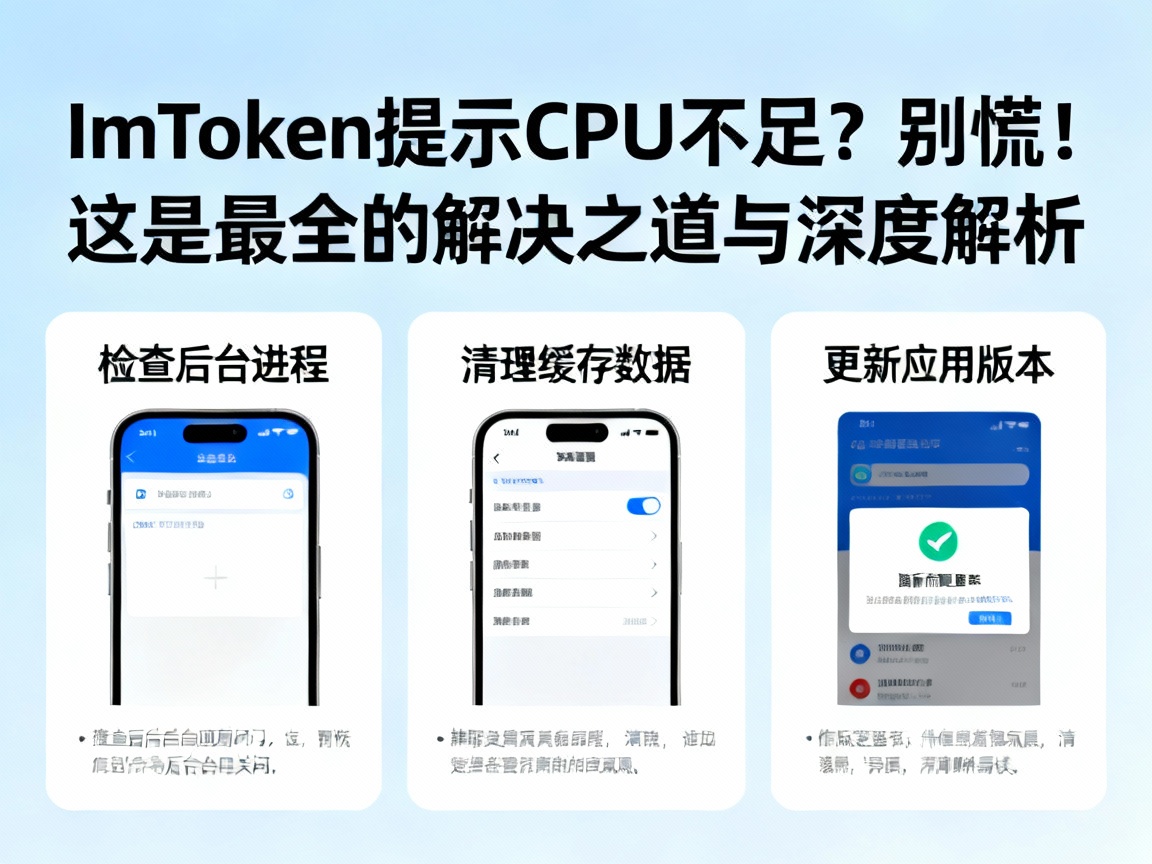 ImToken提示CPU不足？别慌！这是最全的解决之道与深度解析