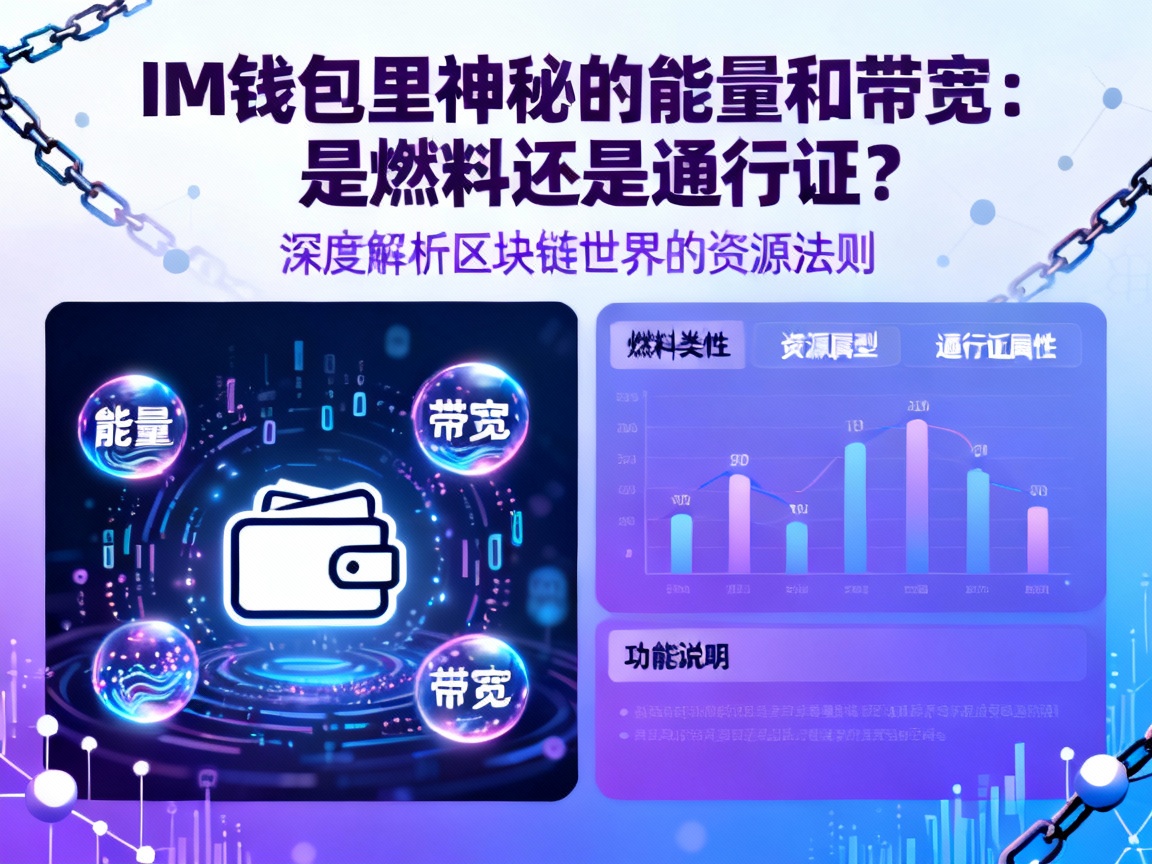 IM钱包里神秘的能量和带宽，是燃料还是通行证？深度解析区块链世界的资源法则
