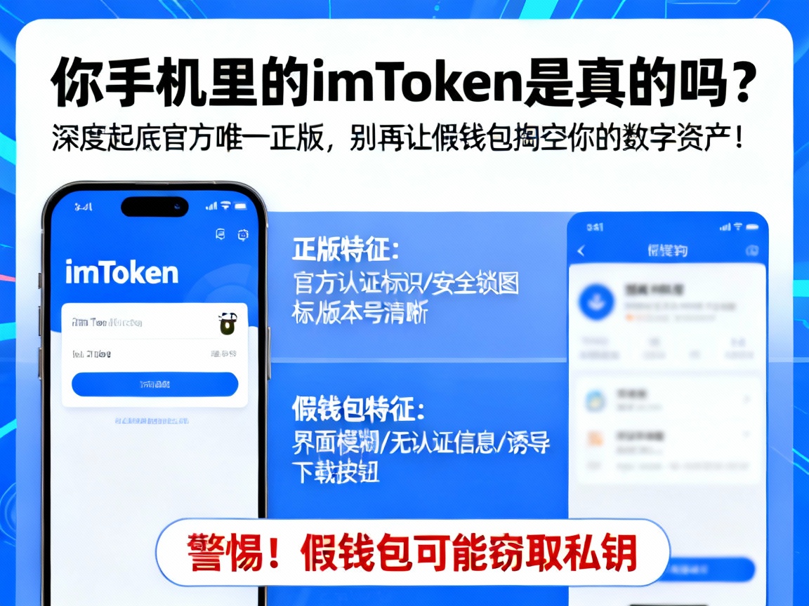 你手机里的 imToken 是真的吗？深度起底官方唯一正版，别再让假钱包掏空你的数字资产！