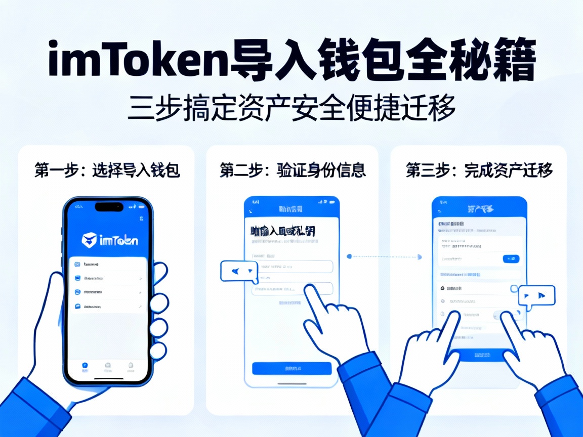 imToken导入钱包全秘籍，三步搞定资产安全便捷迁移