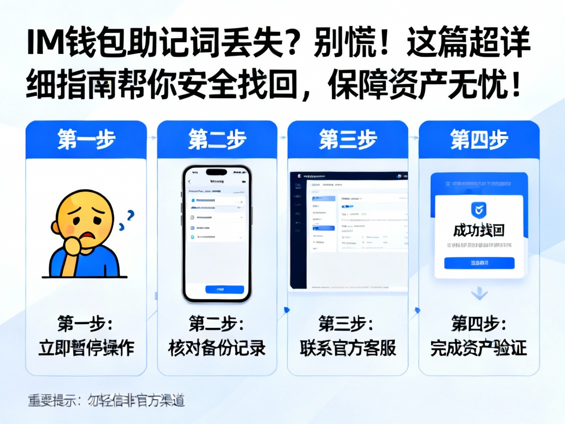 IM钱包助记词丢失？别慌！这篇超详细指南帮你安全找回，保障资产无忧！