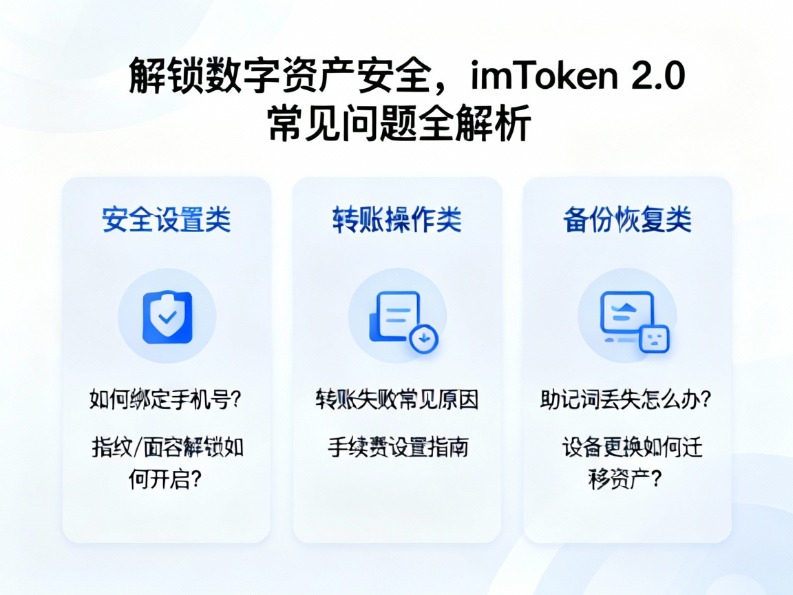 解锁数字资产安全，imToken 2.0 常见问题全解析