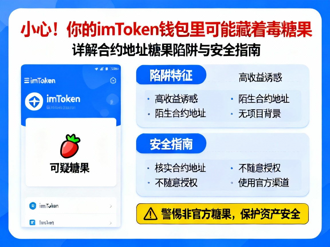 小心！你的imToken钱包里可能藏着毒糖果—详解合约地址糖果陷阱与安全指南