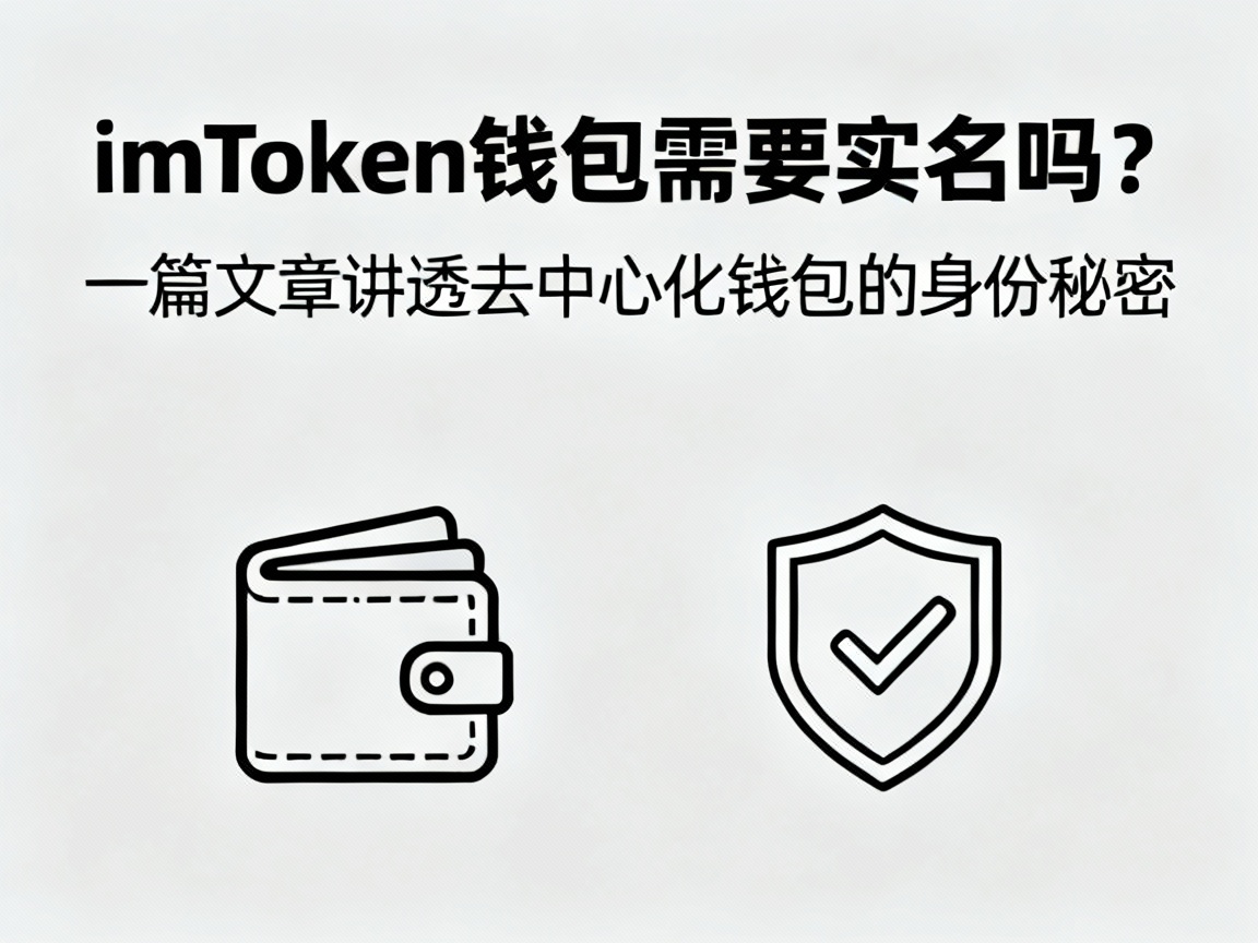 imToken钱包需要实名吗？一篇文章讲透去中心化钱包的身份秘密