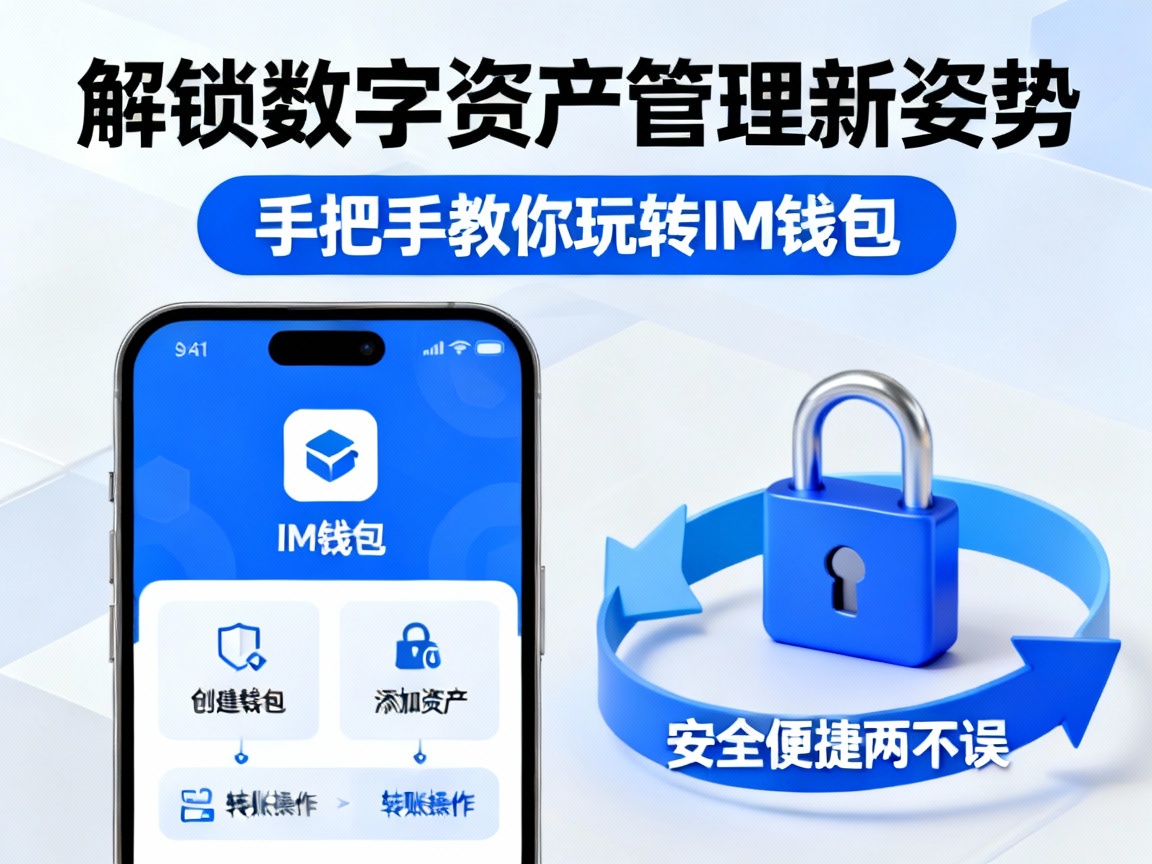 解锁数字资产管理新姿势，手把手教你玩转IM钱包，安全便捷两不误
