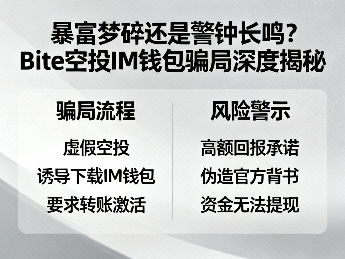暴富梦碎还是警钟长鸣？Bite空投IM钱包骗局深度揭秘