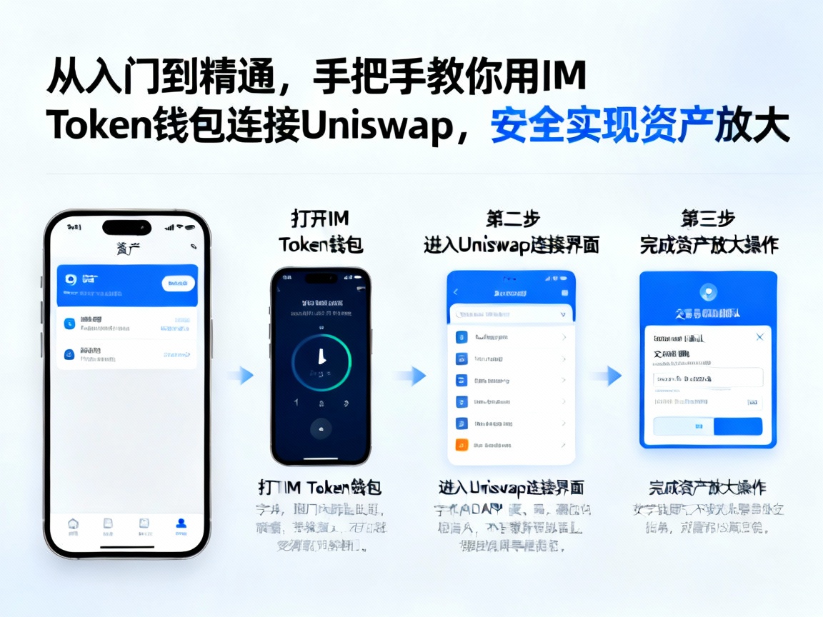 从入门到精通，手把手教你用IM Token钱包连接Uniswap，安全实现资产放大