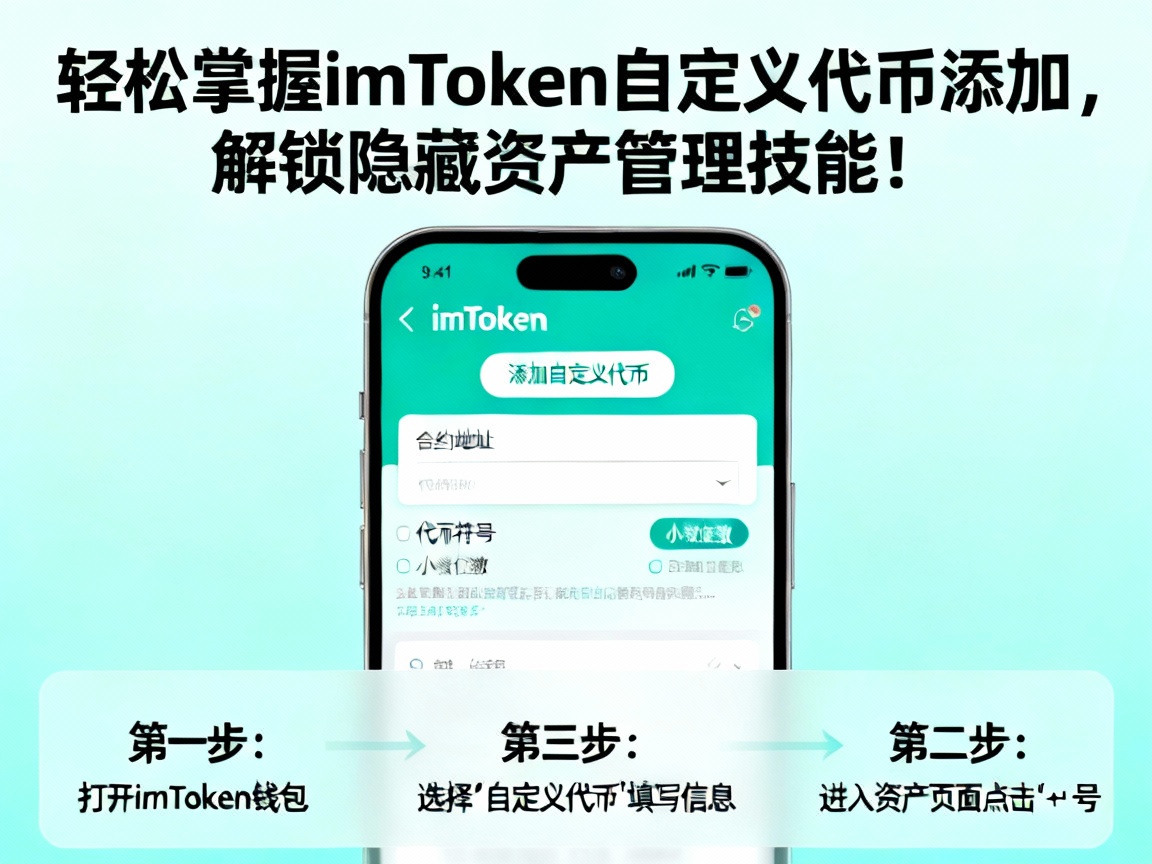 轻松掌握imToken自定义代币添加，解锁隐藏资产管理技能！