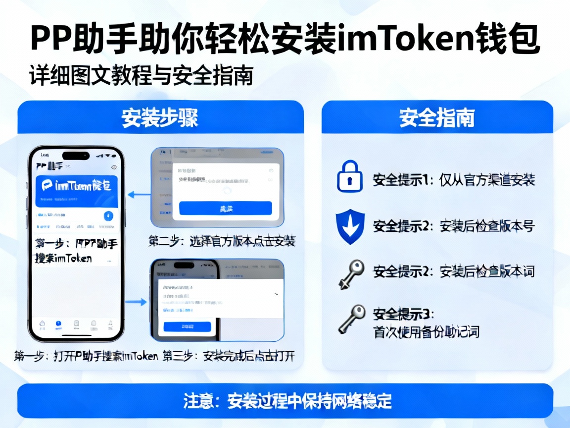 PP助手助你轻松安装imToken钱包，详细图文教程与安全指南