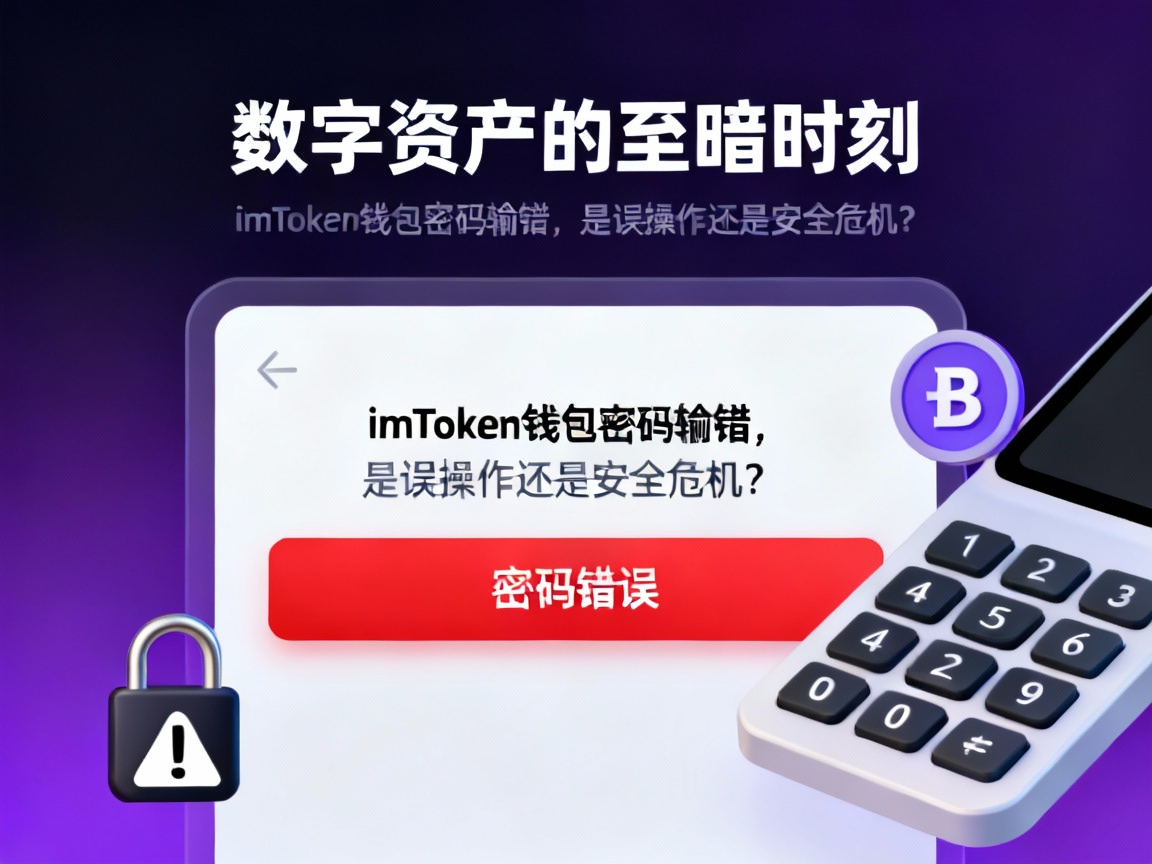 数字资产的至暗时刻，imToken钱包密码输错，是误操作还是安全危机？