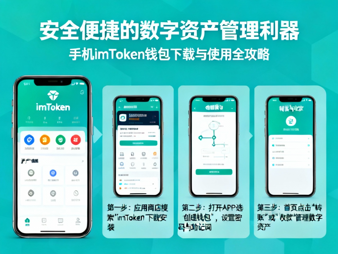 安全便捷的数字资产管理利器，手机imToken钱包下载与使用全攻略