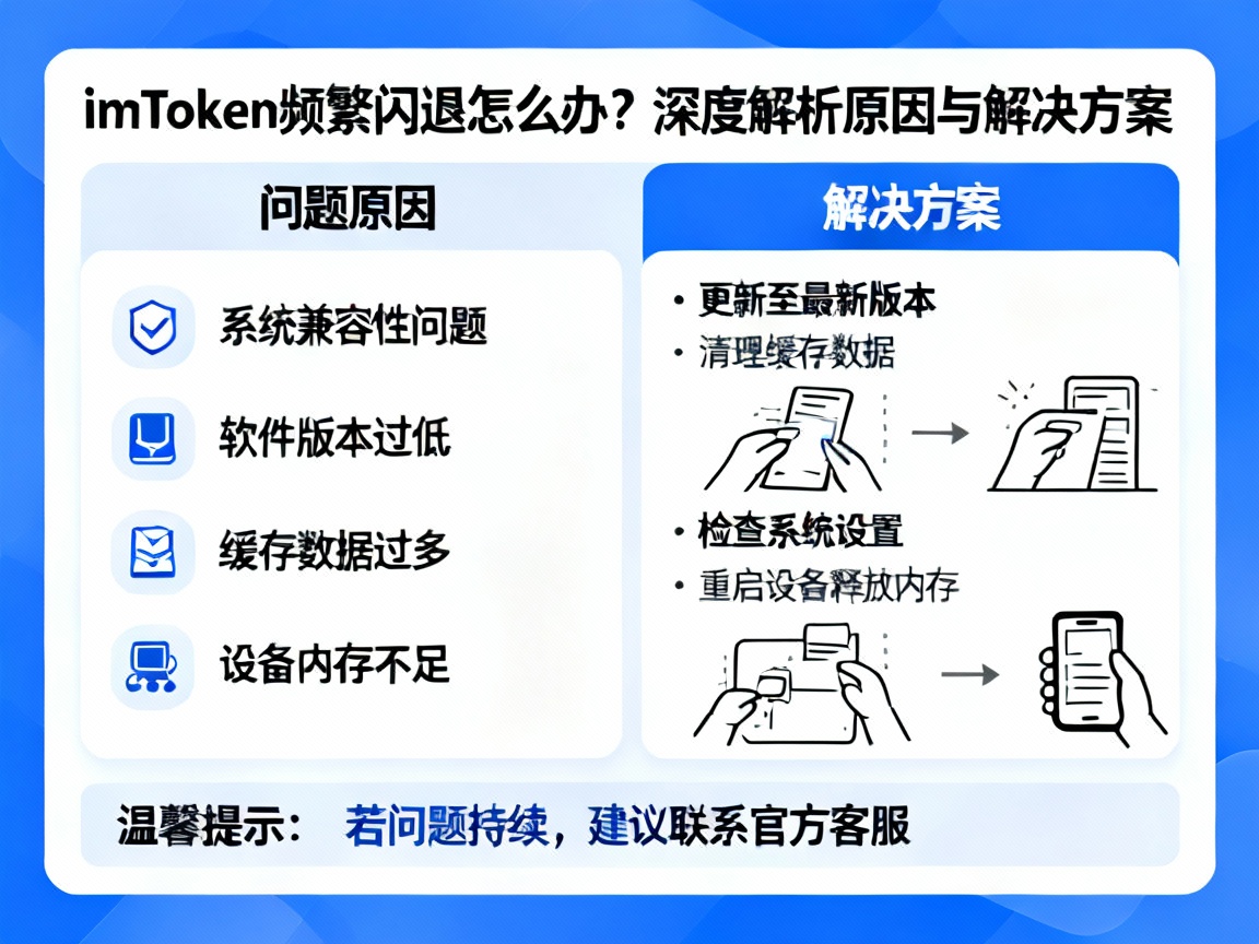 imToken频繁闪退怎么办？深度解析原因与解决方案