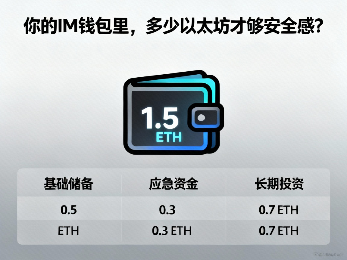 你的IM钱包里，多少以太坊才够安全感？