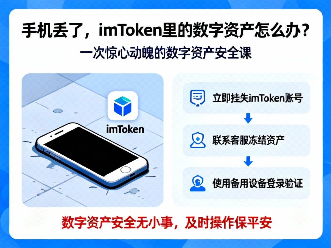 手机丢了，imToken里的数字资产怎么办？一次惊心动魄的数字资产安全课