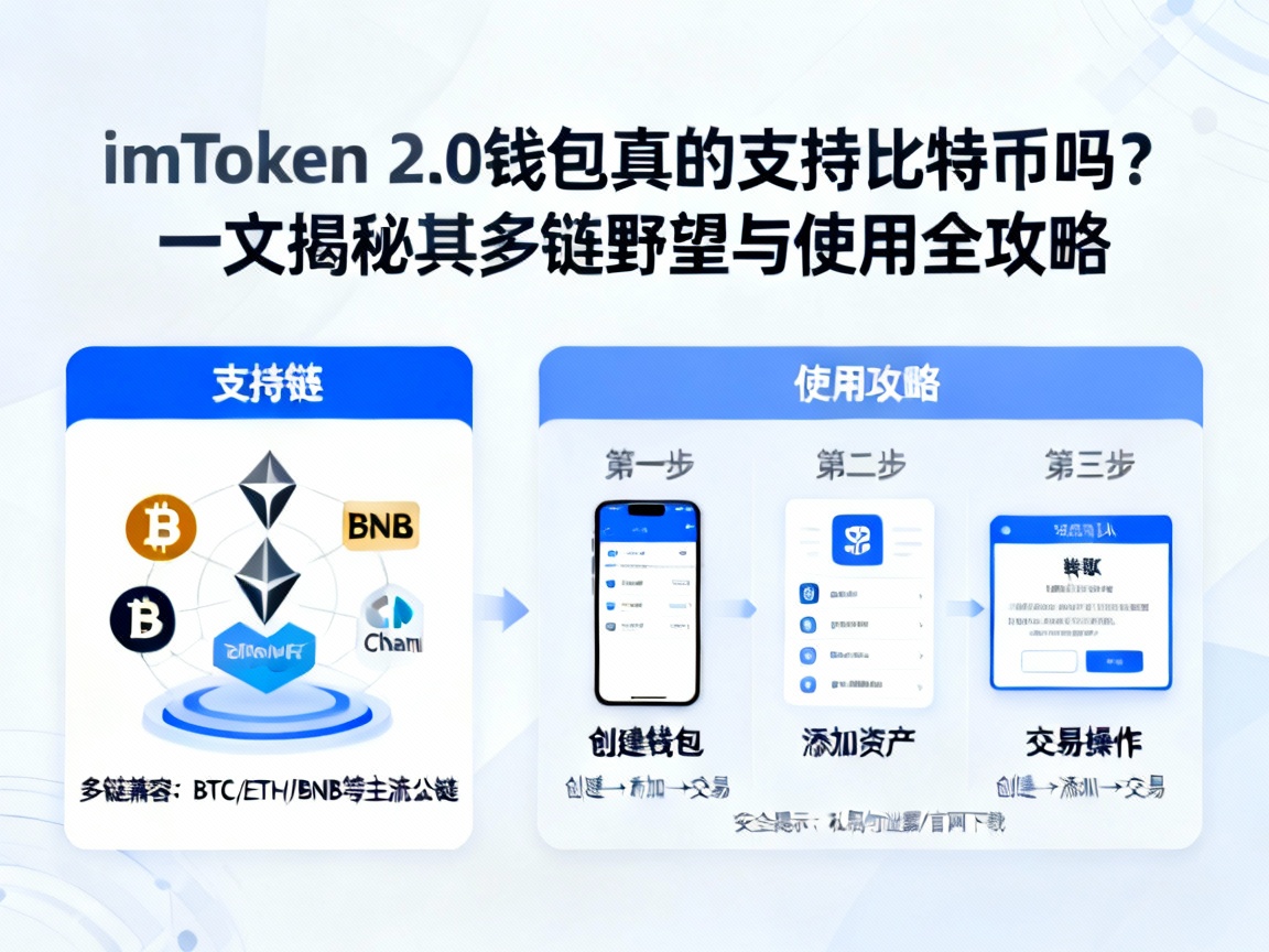 imToken 2.0钱包真的支持比特币吗？一文揭秘其多链野望与使用全攻略