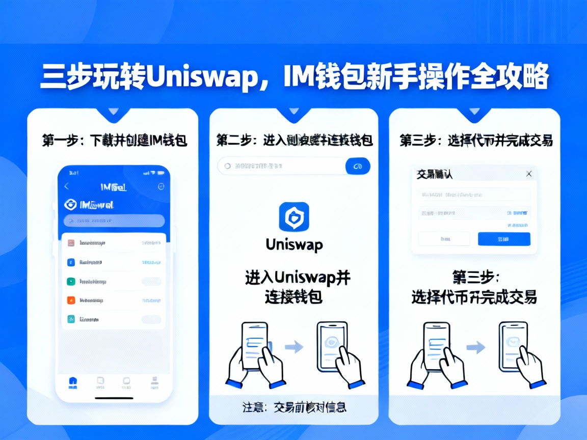 三步玩转Uniswap，IM钱包新手操作全攻略