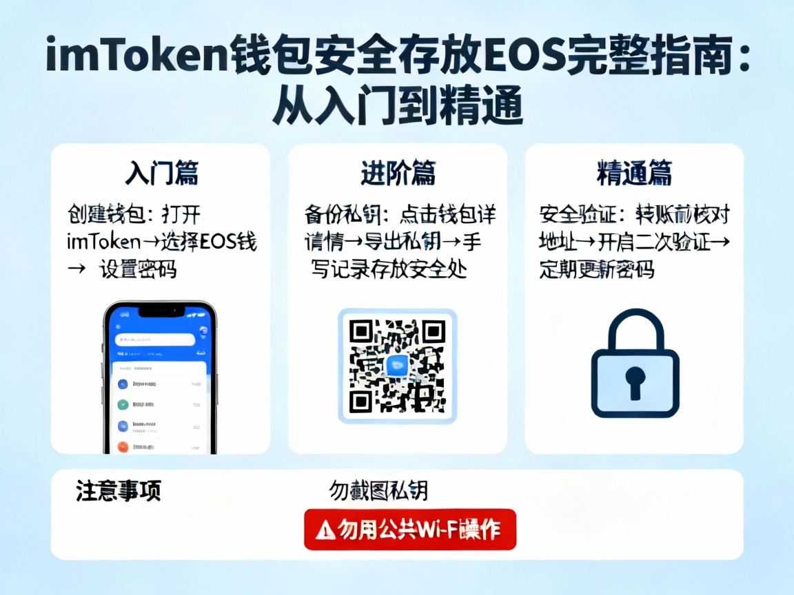imToken 钱包中安全存放 EOS 的完整指南，从入门到精通