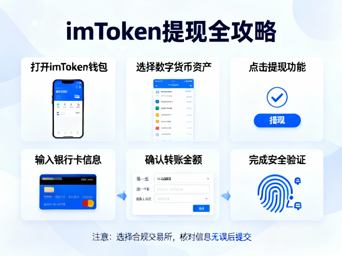 imToken提现全攻略，手把手教你将数字货币安全转到银行卡