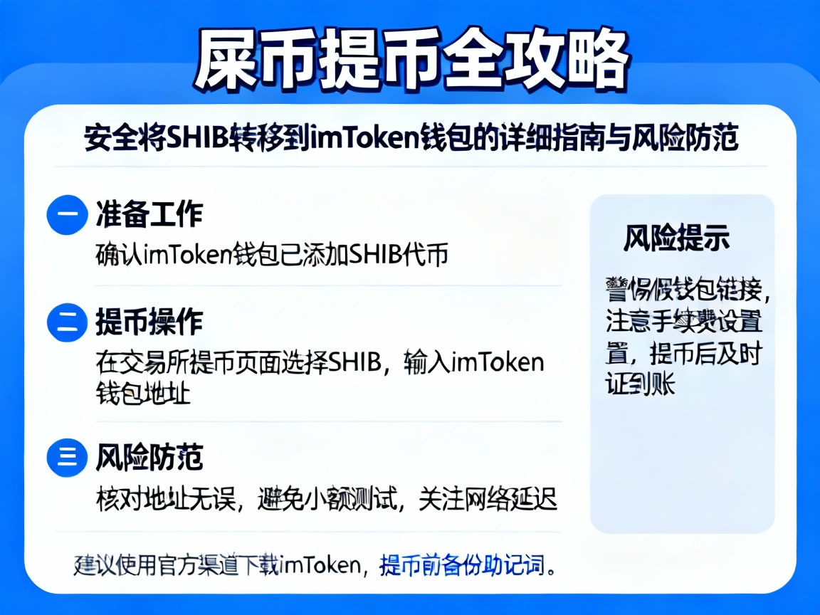屎币提币全攻略，安全将SHIB转移到imToken钱包的详细指南与风险防范