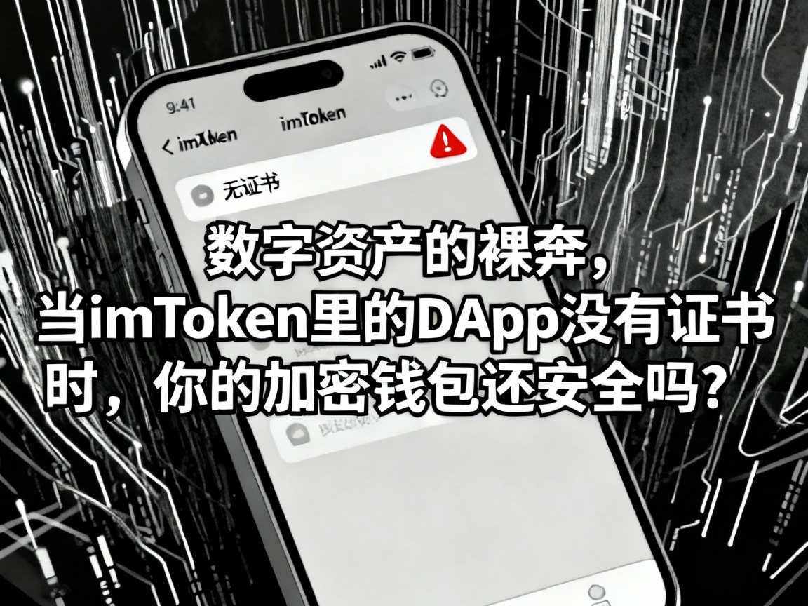 数字资产的裸奔，当imToken里的DApp没有证书时，你的加密钱包还安全吗？