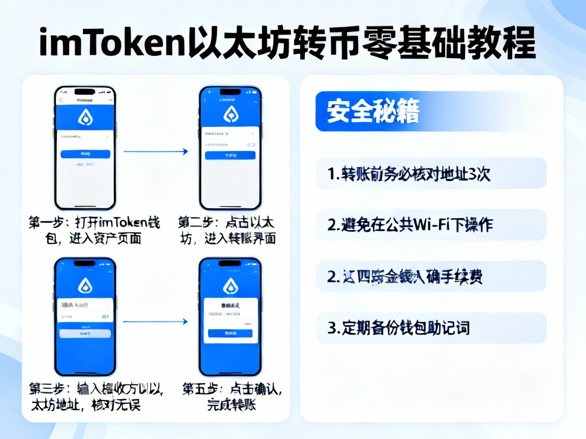 手把手教学｜imToken以太坊转币零基础教程，附安全秘籍